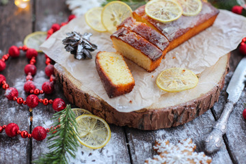 Variation of Christmas stollen with cookies