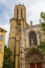 Cathedral Saint-Sauveur in Aix-en-Provence, France