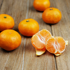 Orange fruit.