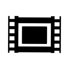 Movie roll equipment icon vector illustration graphic design