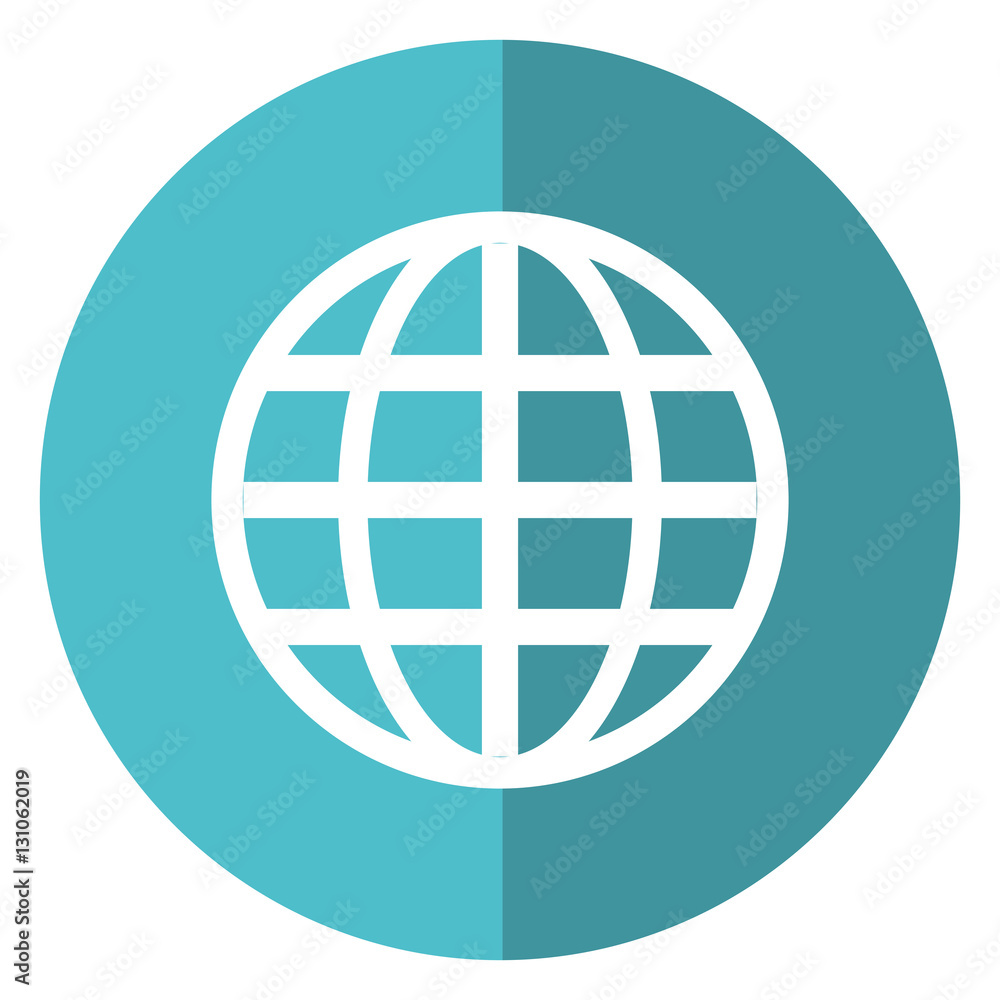 Poster global connection security system technology shadow vector illustration eps 10