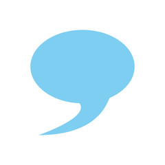Bubble comic speakbox icon vector illustration graphic