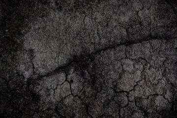 Crack concrete background.
