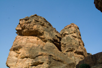 Hugging Rocky Boulders