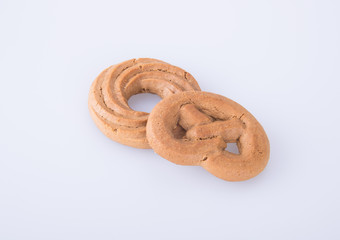 cookie or handmade assorted cookies on a background.