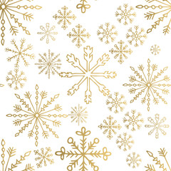 Snowflakes pattern