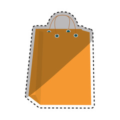 Isolated shopping bag icon vector illustration graphic design