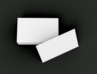 Stack of business card template