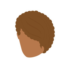 Young man head icon vector illustration graphic design