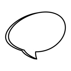 Bubble comic speakbox icon vector illustration graphic design