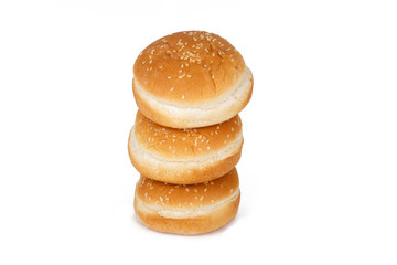 Isolated Crumpet Bread View