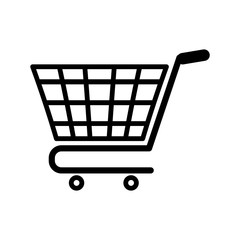 Isolated cart shopping icon vector illustration graphic design