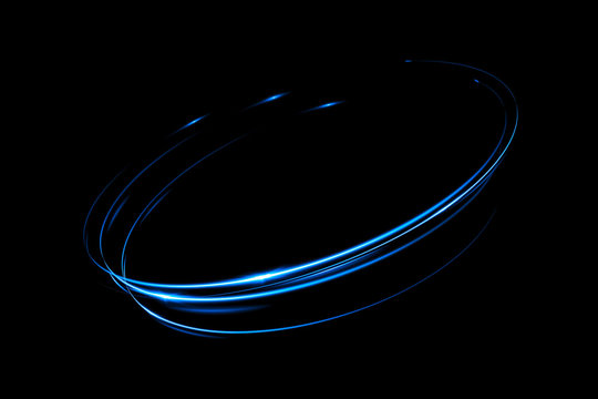 Glow effect. Ribbon glint. Abstract rotational border lines. Power energy. LED glare tape.
Luminous sci-fi. Shining neon lights cosmic abstract frame. Magic design round frame. Swirl trail effect.
