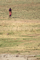 Masai Tribe Person - Ngorongoro Crater, Tanzania, Africa