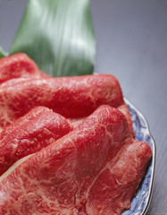 すきやき用高級牛肉