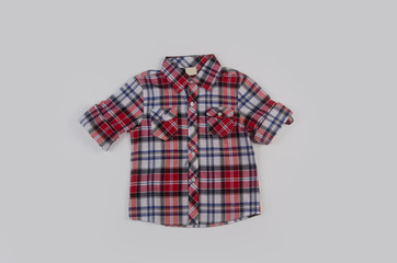 shirt or kids shirt on a background.