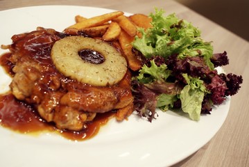 Chicken steak