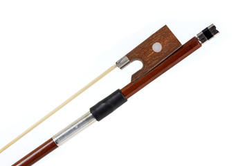 Violin bow isolated on white