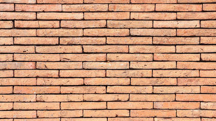 Brick wall texture, brick wall background for interior or exterior design with copy space for text or image.