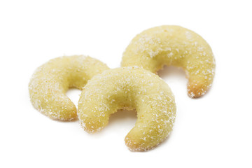 Vanillekipferl, Aufnahme mit kleiner Schärfentiefe