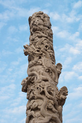 Dragon Pillar on sky