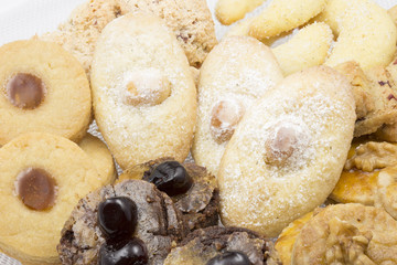 Auswahl an Weihnachtsplätzchen