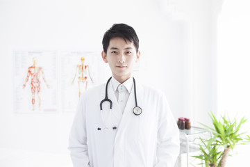 Young male doctor
