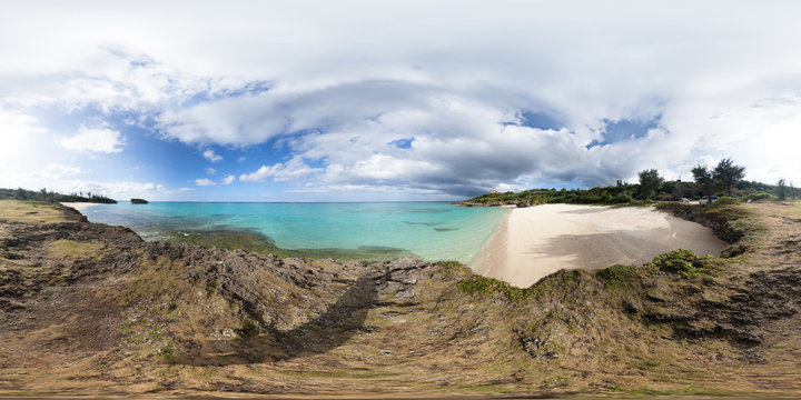 VR360&deg;素材 南国のビーチ