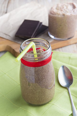 Smoothie of chocolate