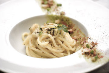 spaghetti col pesce spada