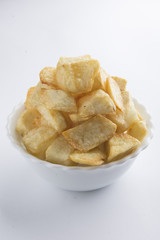 Patatas bravas (typical food spanish)