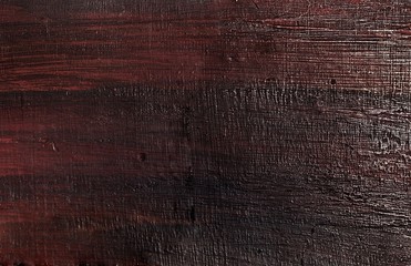 Horizontal Texture of Brown Grain Wooden Background