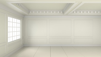 interior room 3d render