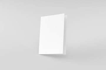 A5 / A4 Bifold White Blank Paper