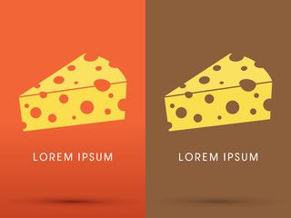 Cheese logo graphic vector