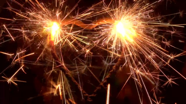 Wunderkerze, Herz, Weihnachtsgr&uuml;sse, Frohe Weihnachten, 4K