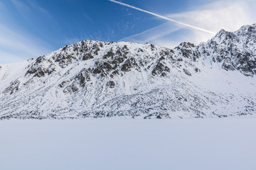 Winter in the mountains.