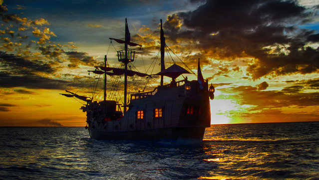 The last Pirate Ship