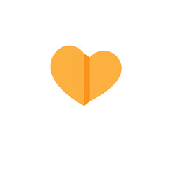 Love Icon. Heart Icon Template 3D