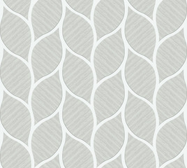 Carreaux muraux sans couture vintage en forme de feuille grise. Les motifs de carreaux vintage peuvent être utilisés pour le papier peint, les remplissages de motifs, l& 39 arrière-plan de la page Web, les textures de surface.