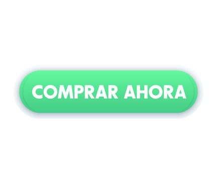 buy now in spanish, trendy green button for web
