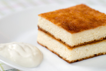 Cottage cheese casserole