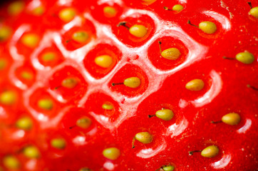 strawberry macro