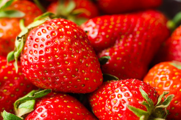 strawberry macro