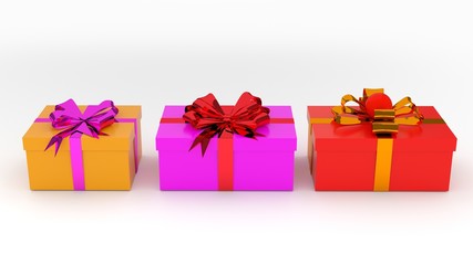 gift 3D rendering