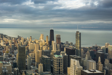Fototapeta na wymiar Chicago Downtown Skyline