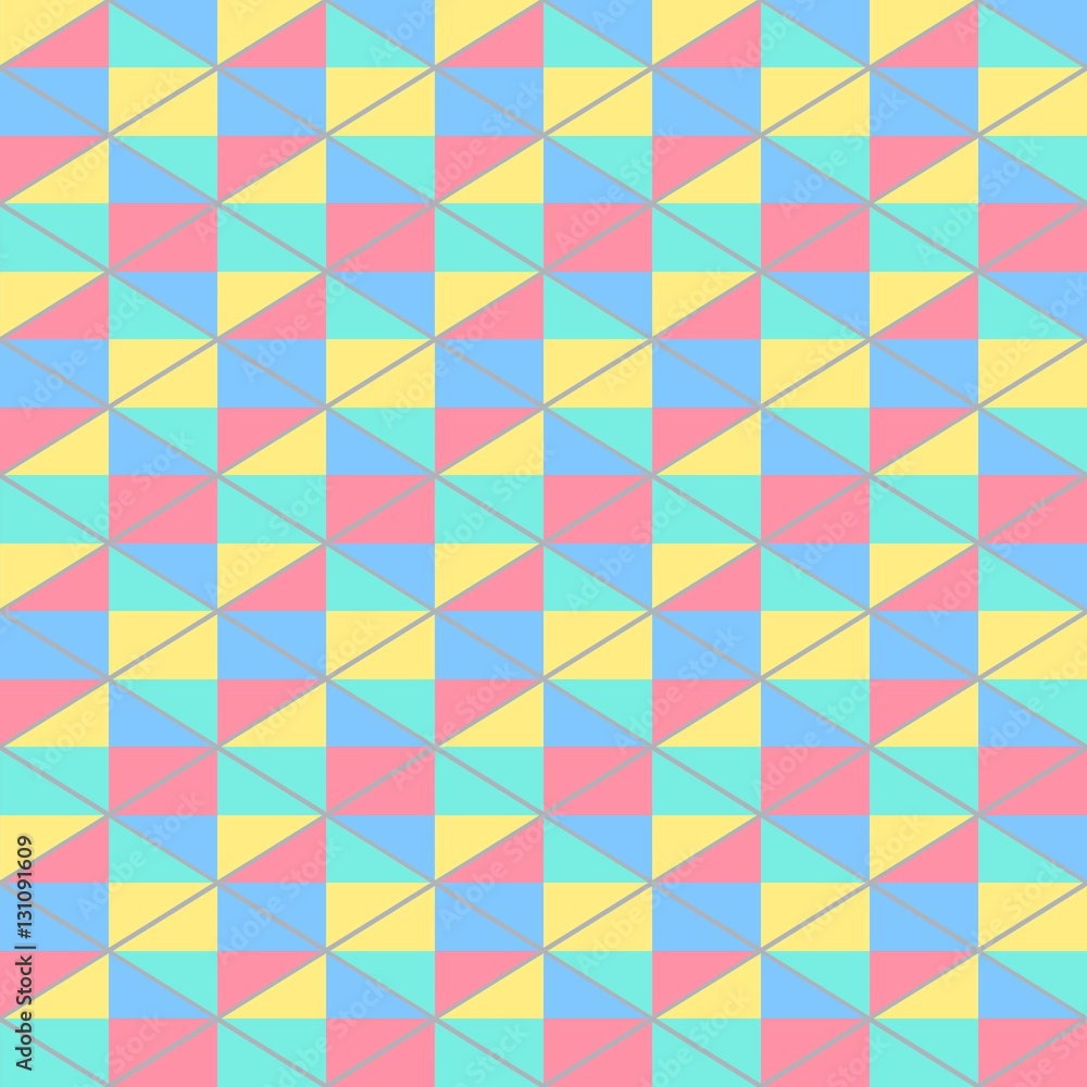 Poster pastel seamless pattern
