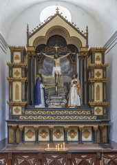 Kuba, Trinidad, Weltkulturerbe;  " Cristo de la Vera Cruz "  in der Kirche der heiligen Dreifaltigkeit.
