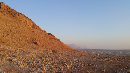 MASADA FORTRESS. Judea Desert.
