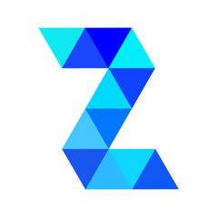 Z Modern Flat Logo